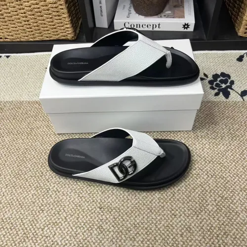 Wholesale Dolce &amp; Gabbana D&amp;G Slippers For Men #1399453 $60.00 USD, Wholesale Quality Replica Dolce &amp; Gabbana D&amp;G Slippers