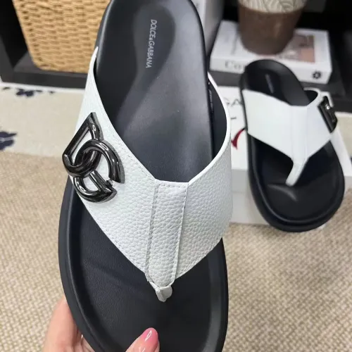 Replica Dolce & Gabbana D&G Slippers For Men #1399453 $60.00 USD for Wholesale