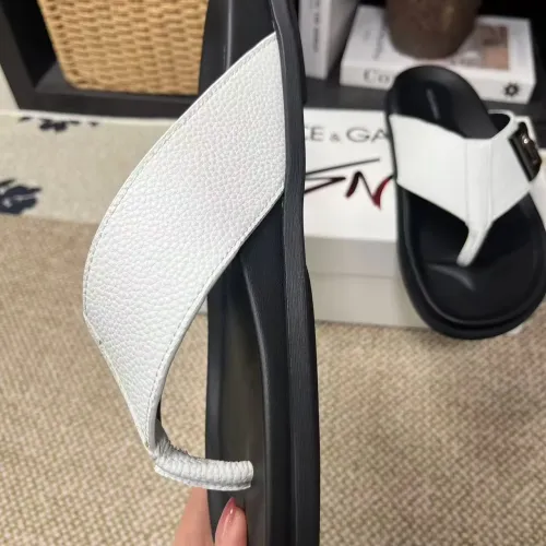 Replica Dolce & Gabbana D&G Slippers For Men #1399453 $60.00 USD for Wholesale