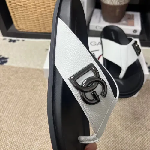 Replica Dolce & Gabbana D&G Slippers For Men #1399453 $60.00 USD for Wholesale