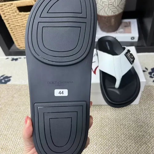 Replica Dolce & Gabbana D&G Slippers For Men #1399453 $60.00 USD for Wholesale