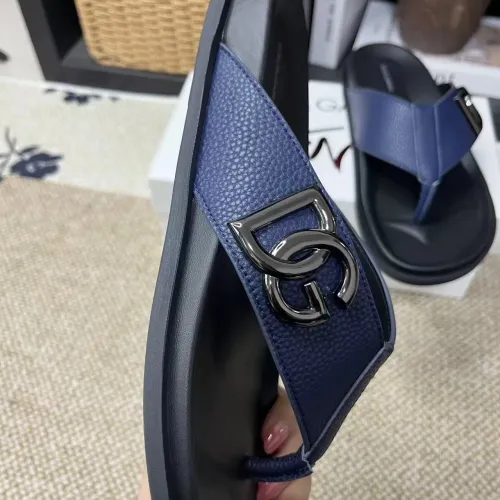 Replica Dolce & Gabbana D&G Slippers For Men #1399459 $60.00 USD for Wholesale