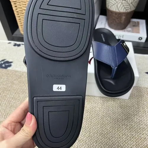 Replica Dolce & Gabbana D&G Slippers For Men #1399459 $60.00 USD for Wholesale