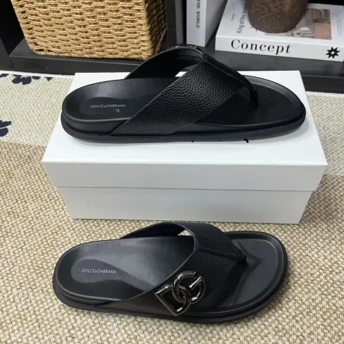 Wholesale Dolce &amp; Gabbana D&amp;G Slippers For Men #1399460 $60.00 USD, Wholesale Quality Replica Dolce &amp; Gabbana D&amp;G Slippers