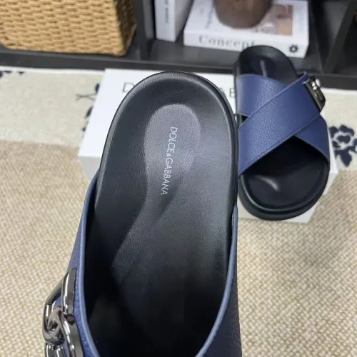 Replica Dolce & Gabbana D&G Slippers For Men #1399468 $60.00 USD for Wholesale