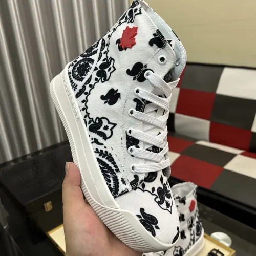 Replica Dsquared High Tops Shoes For Men #1399518 $85.00 USD for Wholesale