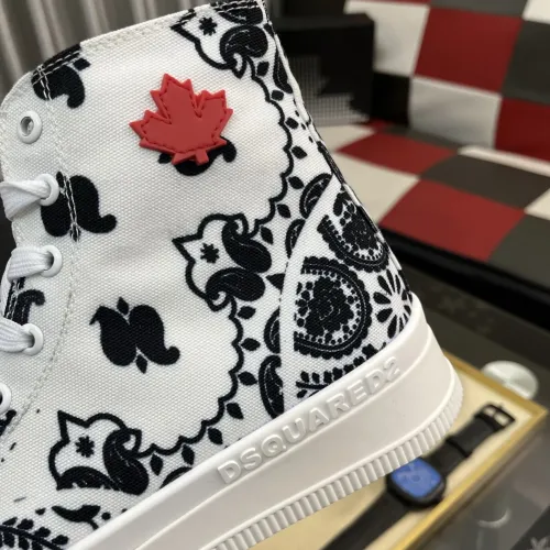 Replica Dsquared High Tops Shoes For Men #1399518 $85.00 USD for Wholesale