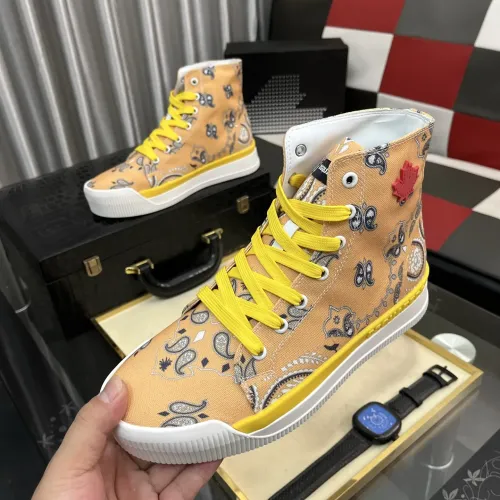 Wholesale Dsquared High Tops Shoes For Men #1399520 $85.00 USD, Wholesale Quality Replica Dsquared High Tops Shoes