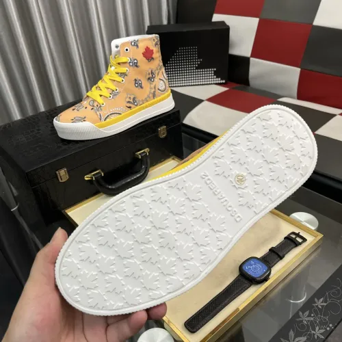 Replica Dsquared High Tops Shoes For Men #1399520 $85.00 USD for Wholesale
