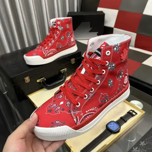Wholesale Dsquared High Tops Shoes For Men #1399522 $85.00 USD, Wholesale Quality Replica Dsquared High Tops Shoes