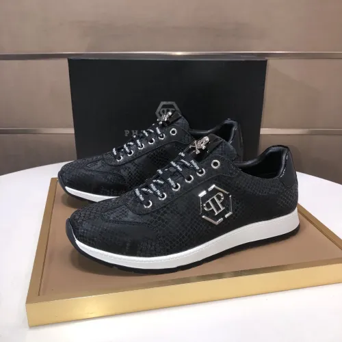 Wholesale Philipp Plein PP Casual Shoes For Men #1399551 $82.00 USD, Wholesale Quality Replica Philipp Plein PP Casual Shoes