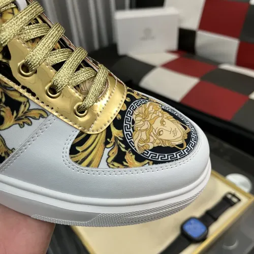 Replica Versace High Tops Shoes For Men #1399592 $82.00 USD for Wholesale