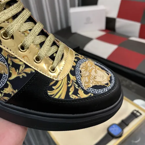 Replica Versace High Tops Shoes For Men #1399593 $82.00 USD for Wholesale