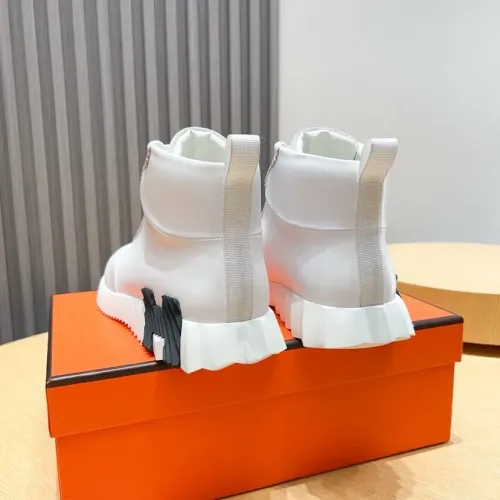 Replica Hermes High Tops Shoes For Men #1399609 $80.00 USD for Wholesale