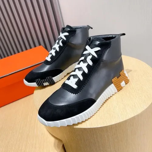 Wholesale Hermes High Tops Shoes For Men #1399611 $80.00 USD, Wholesale Quality Replica Hermes High Tops Shoes