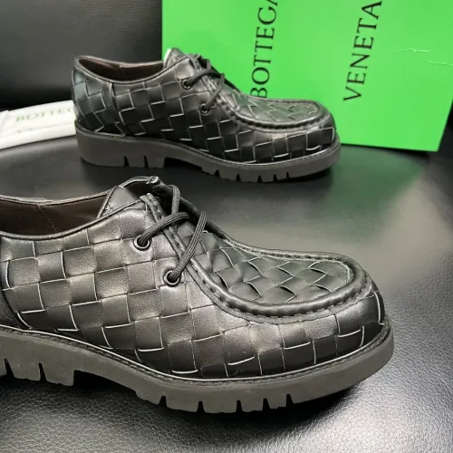 Replica Bottega Veneta BV Leather Shoes For Men #1399644 $150.00 USD for Wholesale