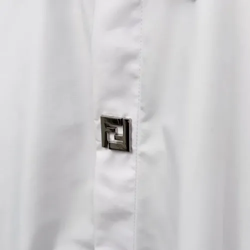 Replica Fendi Shirts Long Sleeved For Men #1399679 $64.00 USD for Wholesale