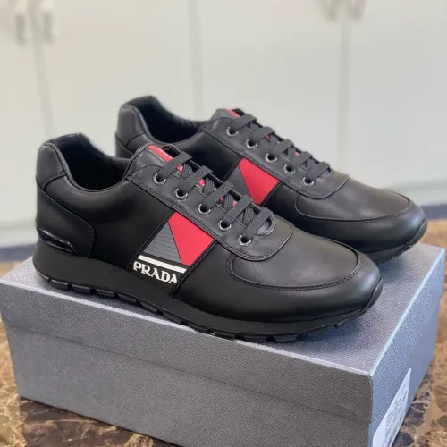 Replica Prada Casual Shoes For Men #1399693 $92.00 USD for Wholesale