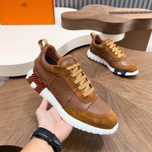 Replica Hermes Casual Shoes For Men #1399701 $128.00 USD for Wholesale