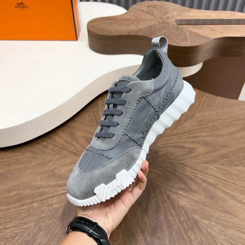Replica Hermes Casual Shoes For Men #1399702 $128.00 USD for Wholesale