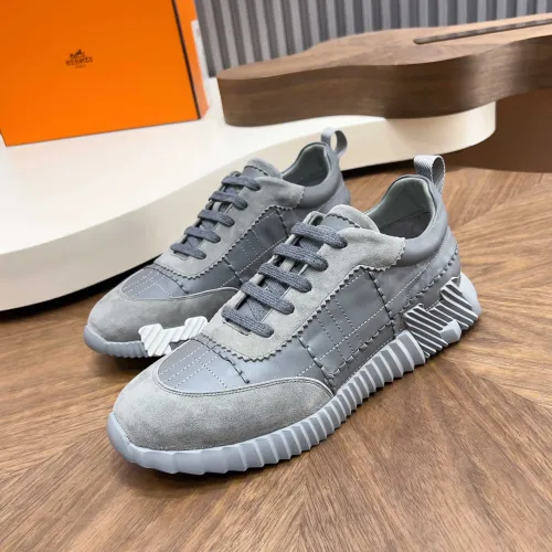 Wholesale Hermes Casual Shoes For Men #1399703 $128.00 USD, Wholesale Quality Replica Hermes Casual Shoes