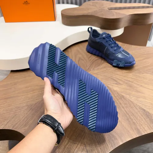 Replica Hermes Casual Shoes For Men #1399713 $128.00 USD for Wholesale