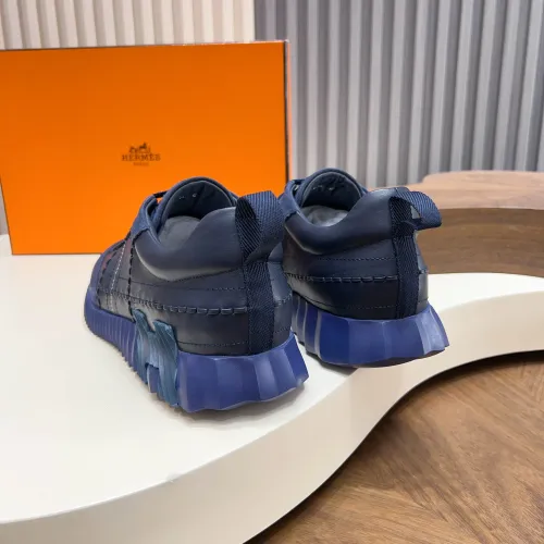 Replica Hermes Casual Shoes For Men #1399713 $128.00 USD for Wholesale