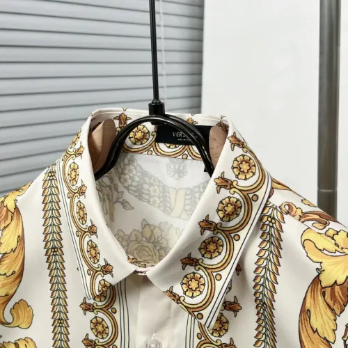 Replica Versace Shirts Long Sleeved For Men #1399716 $64.00 USD for Wholesale