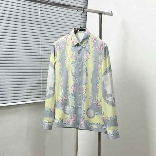 Wholesale Versace Shirts Long Sleeved For Men #1399718 $64.00 USD, Wholesale Quality Replica Versace Shirts
