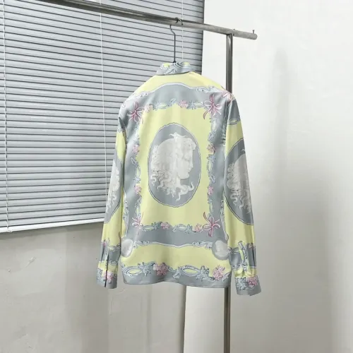 Replica Versace Shirts Long Sleeved For Men #1399718 $64.00 USD for Wholesale
