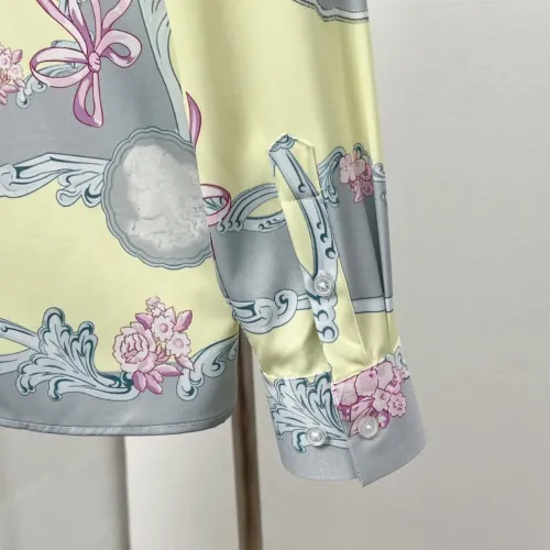 Replica Versace Shirts Long Sleeved For Men #1399718 $64.00 USD for Wholesale