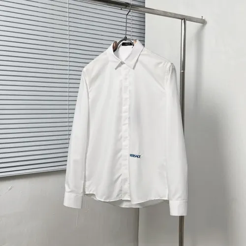 Wholesale Versace Shirts Long Sleeved For Men #1399721 $64.00 USD, Wholesale Quality Replica Versace Shirts