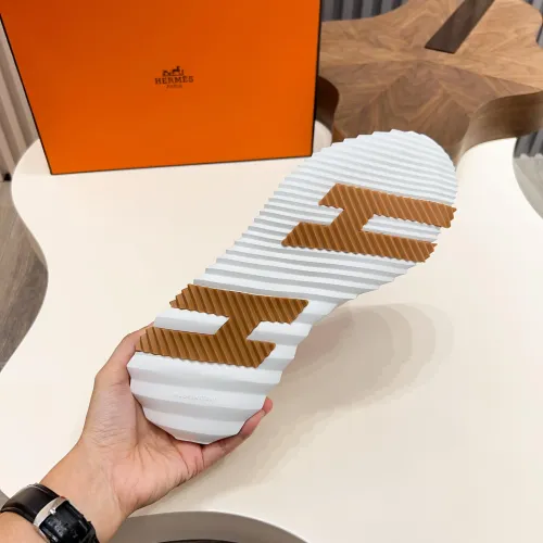 Replica Hermes Casual Shoes For Men #1399727 $128.00 USD for Wholesale