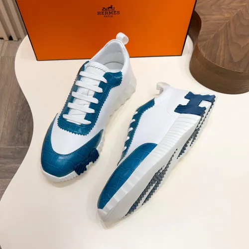 Replica Hermes Casual Shoes For Men #1399728 $128.00 USD for Wholesale