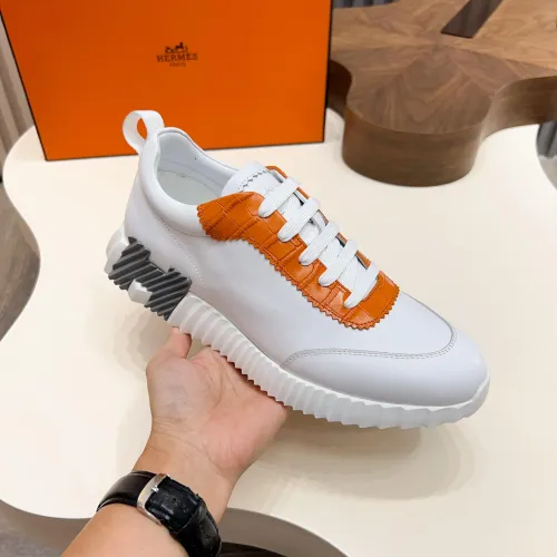 Replica Hermes Casual Shoes For Men #1399730 $128.00 USD for Wholesale