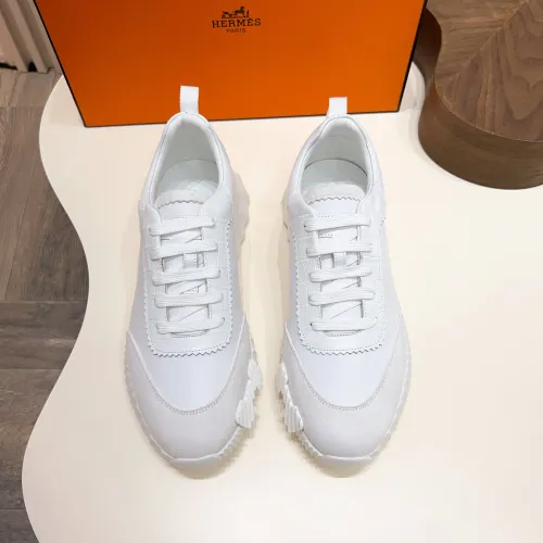 Replica Hermes Casual Shoes For Men #1399731 $128.00 USD for Wholesale