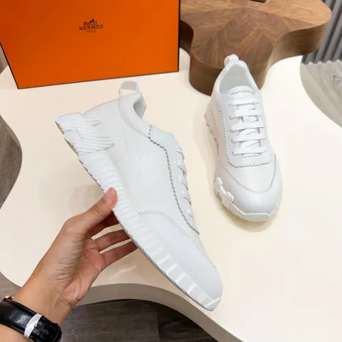 Replica Hermes Casual Shoes For Men #1399733 $128.00 USD for Wholesale