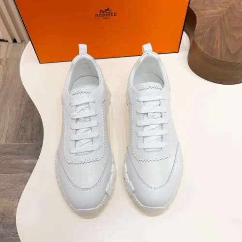 Replica Hermes Casual Shoes For Men #1399733 $128.00 USD for Wholesale