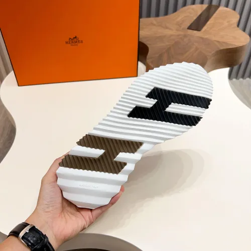 Replica Hermes Casual Shoes For Men #1399734 $128.00 USD for Wholesale
