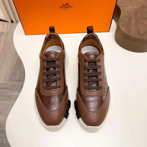 Replica Hermes Casual Shoes For Men #1399734 $128.00 USD for Wholesale