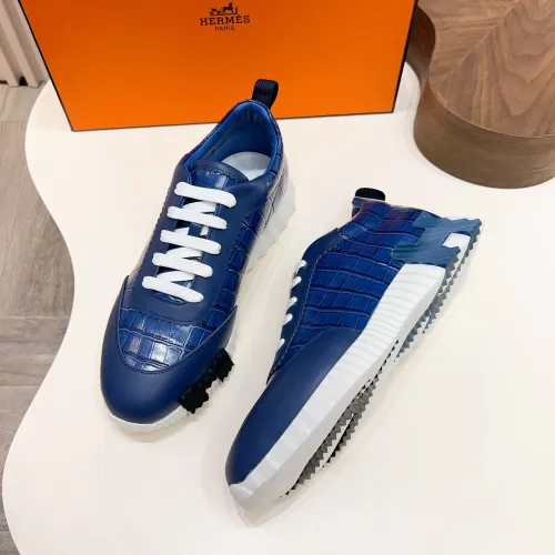 Replica Hermes Casual Shoes For Men #1399735 $128.00 USD for Wholesale