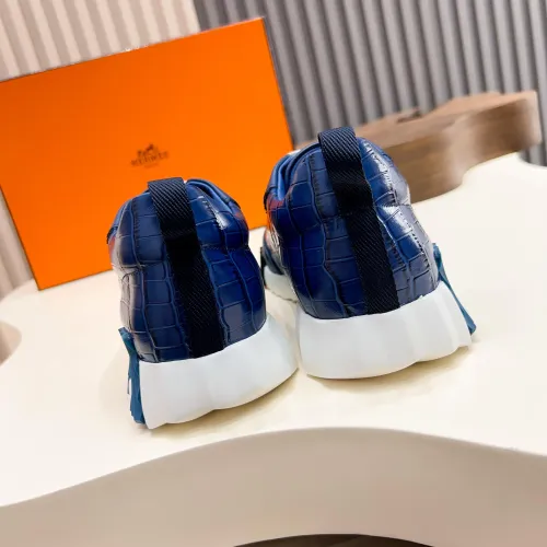 Replica Hermes Casual Shoes For Men #1399735 $128.00 USD for Wholesale
