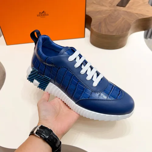 Replica Hermes Casual Shoes For Men #1399735 $128.00 USD for Wholesale
