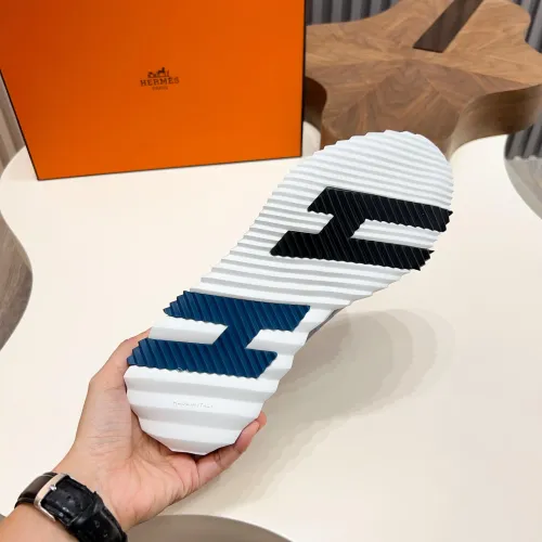 Replica Hermes Casual Shoes For Men #1399735 $128.00 USD for Wholesale