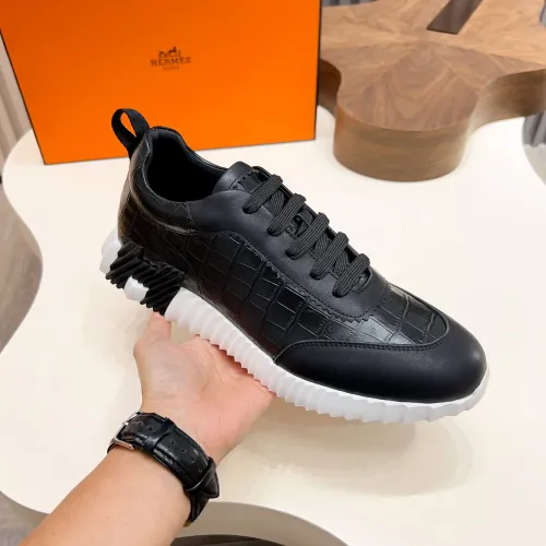 Replica Hermes Casual Shoes For Men #1399736 $128.00 USD for Wholesale