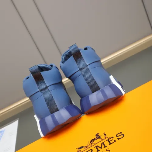 Replica Hermes High Tops Shoes For Men #1399741 $88.00 USD for Wholesale