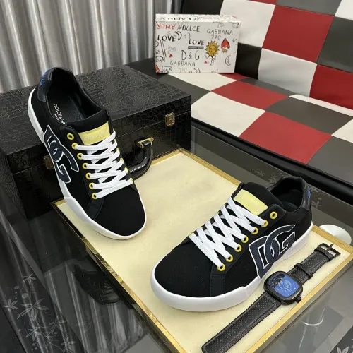 Replica Dolce & Gabbana D&G Casual Shoes For Men #1399757 $80.00 USD for Wholesale