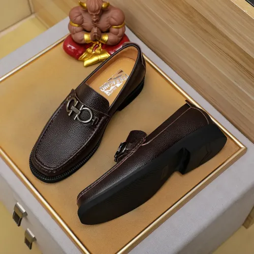 Wholesale Salvatore Ferragamo Leather Shoes For Men #1399785 $98.00 USD, Wholesale Quality Replica Salvatore Ferragamo Leather Shoes