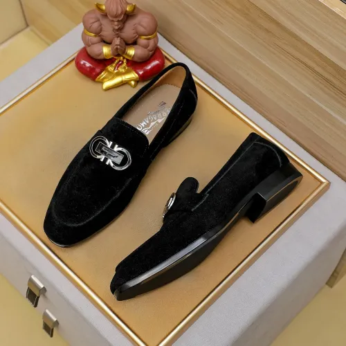 Wholesale Salvatore Ferragamo Leather Shoes For Men #1399793 $108.00 USD, Wholesale Quality Replica Salvatore Ferragamo Leather Shoes