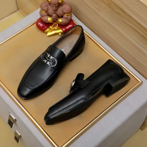 Wholesale Salvatore Ferragamo Leather Shoes For Men #1399795 $108.00 USD, Wholesale Quality Replica Salvatore Ferragamo Leather Shoes